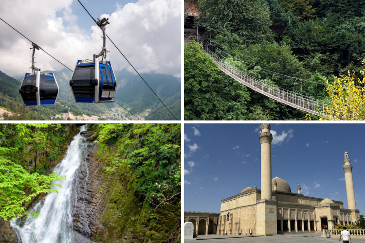 Gabala Tour with Transfer to Sheki